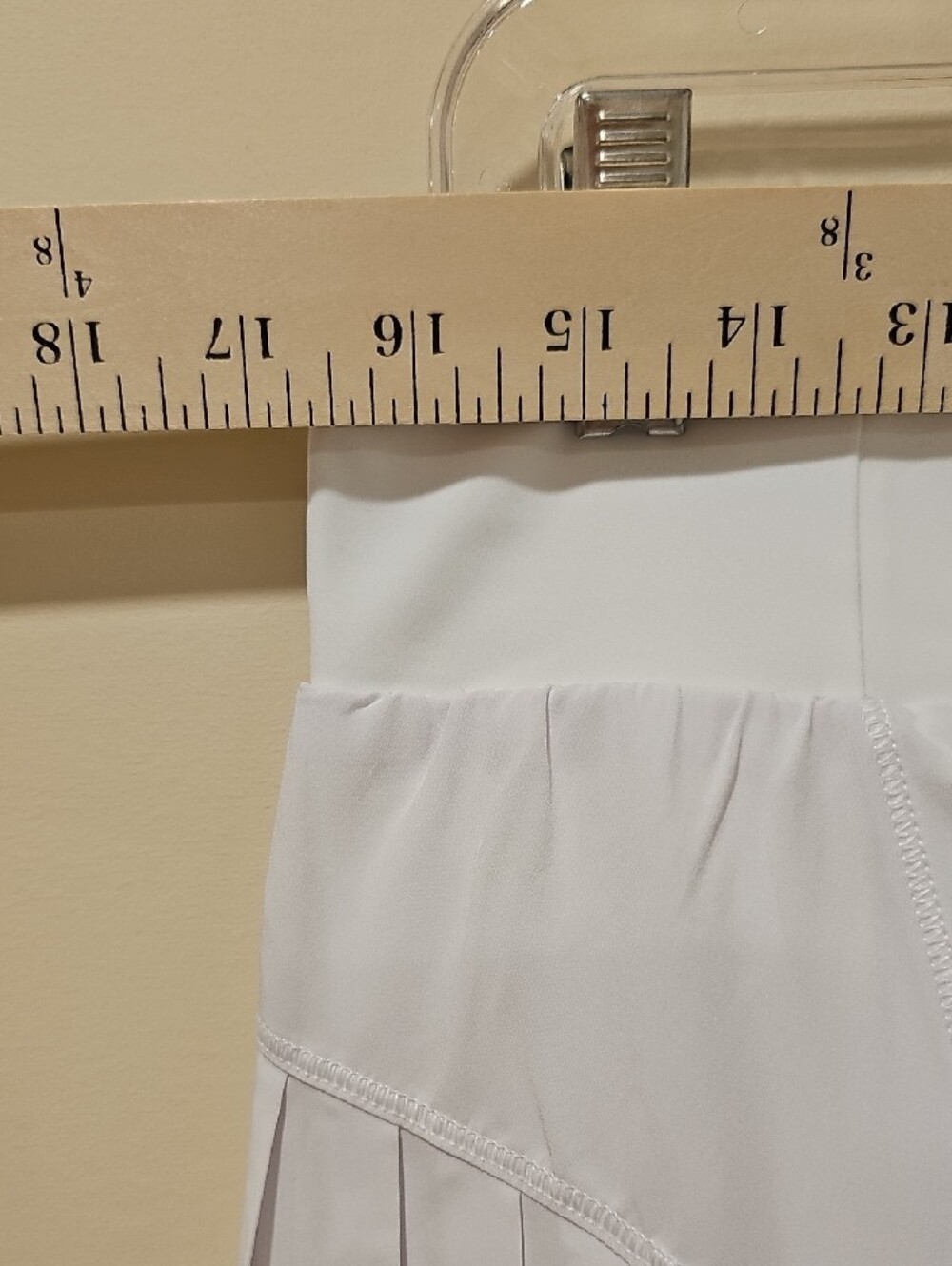 SPANX White Get Moving Skort; Size 1X - Picture 6 of 9